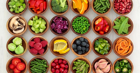 میوه ها و سبزیجات با کربوهیدرات پایین 