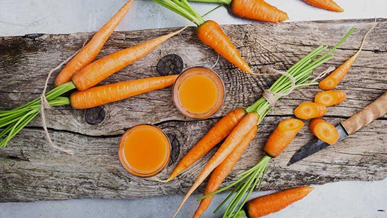 جدول ارزش غذایی هویج