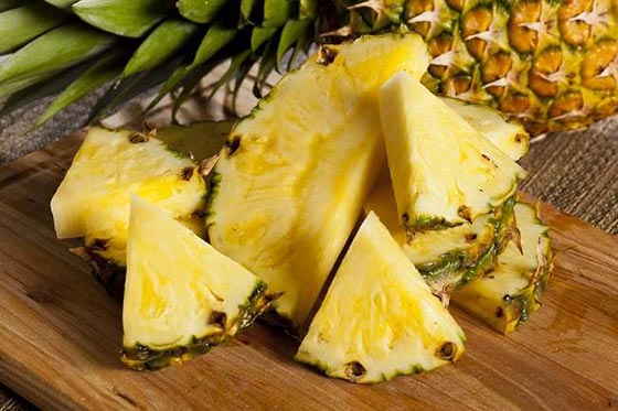 جدول ارزش غذایی آناناس