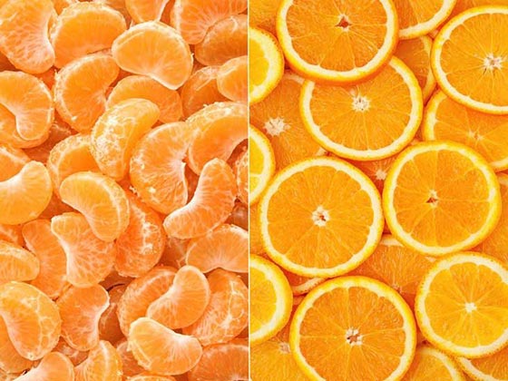 تفاوت های پرتقال و نارنگی