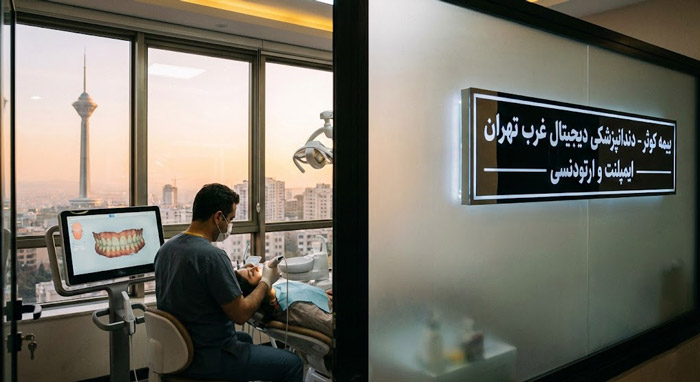 دندانپزشکی طرف قرارداد بیمه کوثر در سعادتآباد و پونک